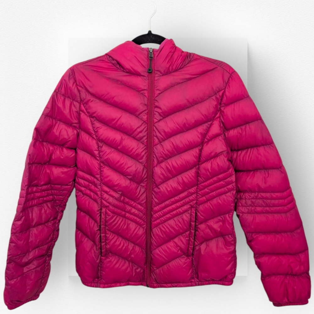 Packable Down Jacket Xersion Bright Pink Purple P… - image 1